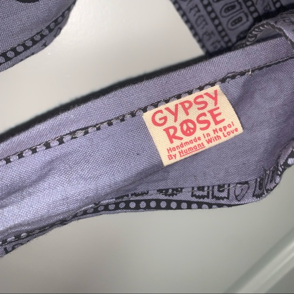 Bohemian style Top💜 - Picture 3 of 3